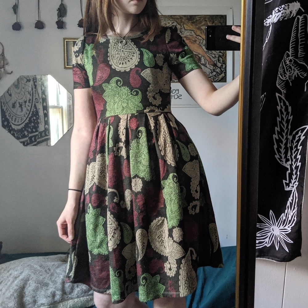 Paisley dress